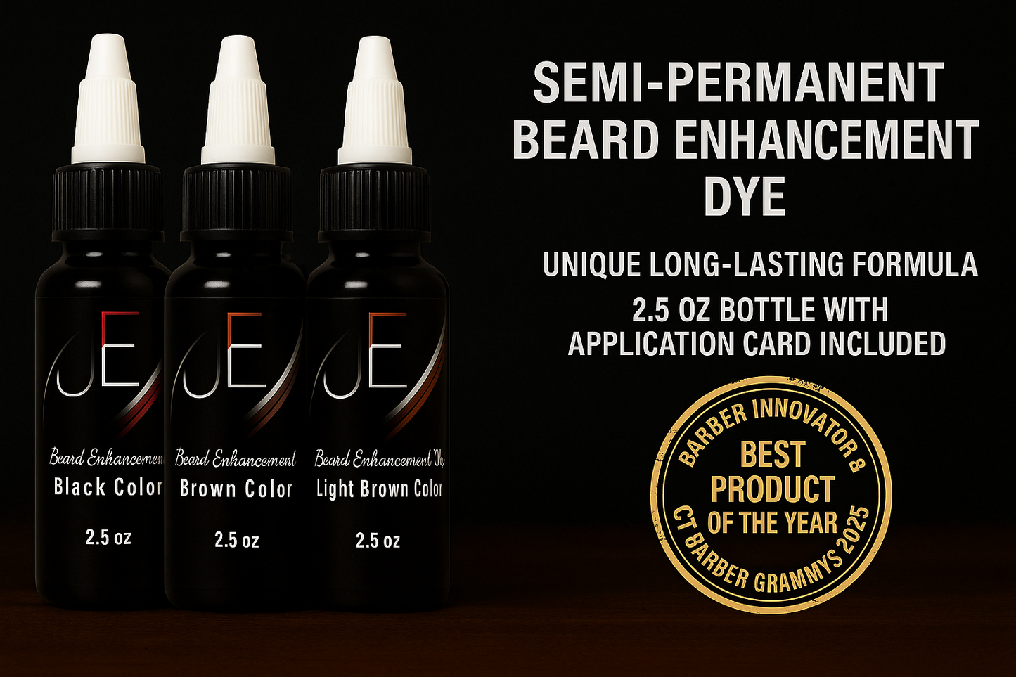 Eemi-Permanent Beard Enhancement dye 2.5 OZ