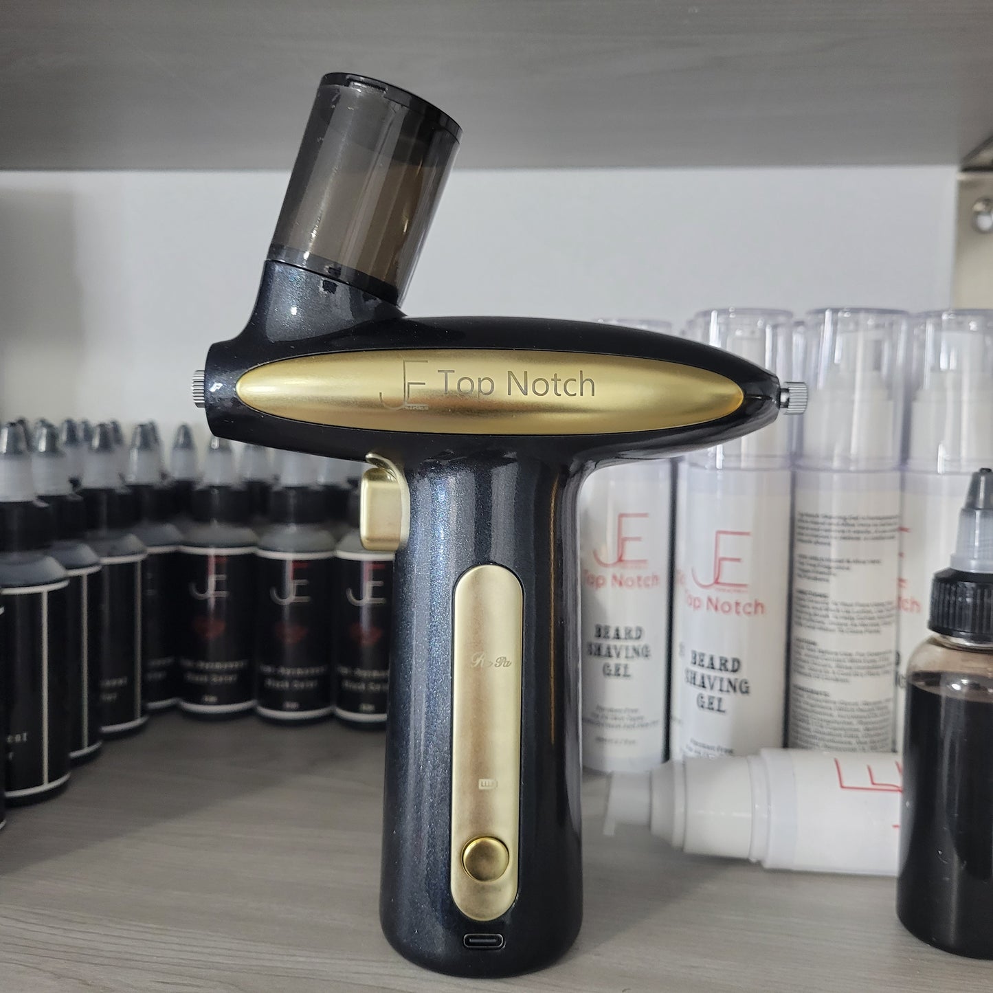 Black and Gold Airbrush Gun
