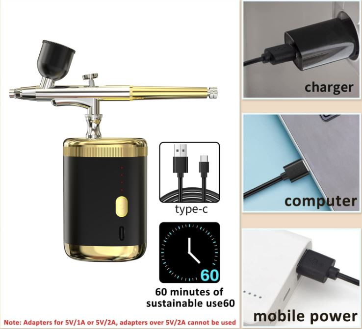Minicompresor de aerógrafo JEL-2