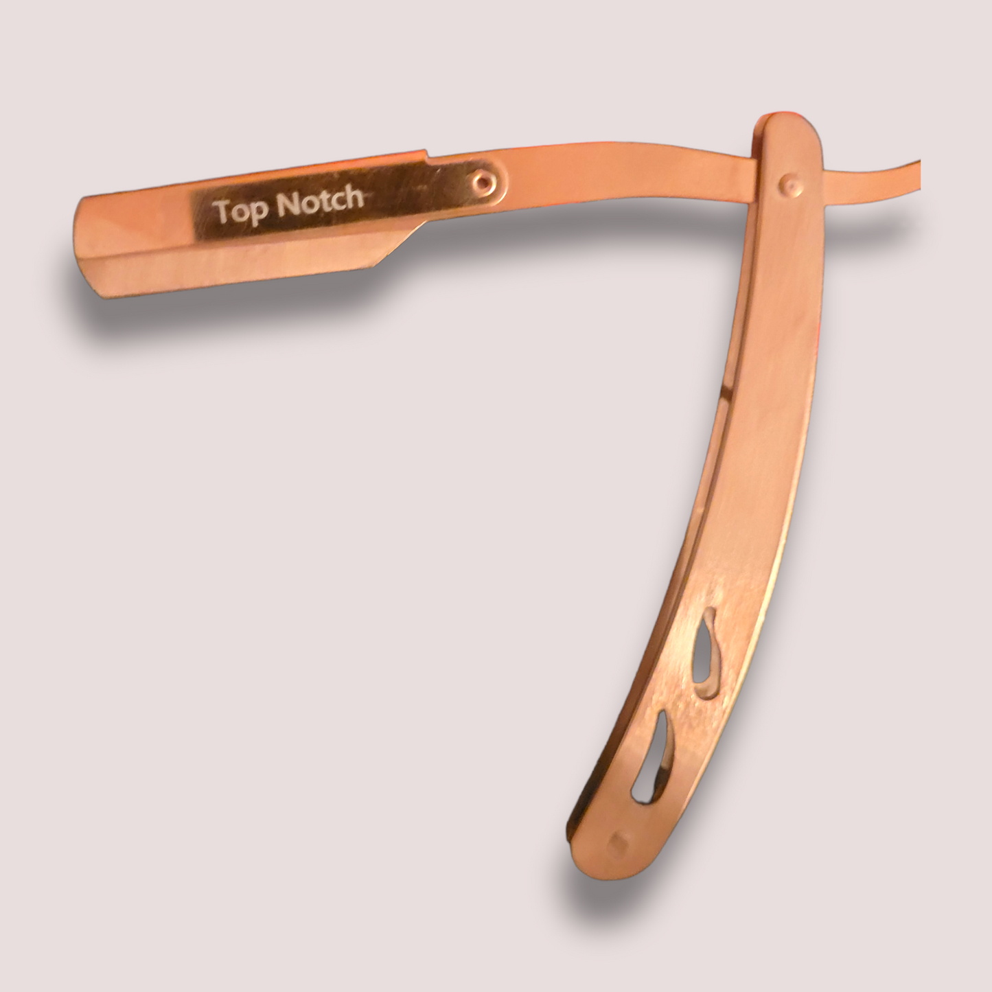 Barber shaving razor gold